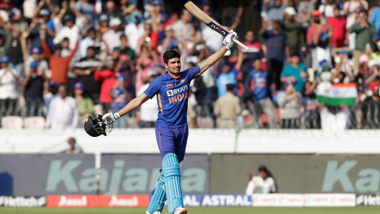Shubman Gill owns the highest average in ODIs: Stats 