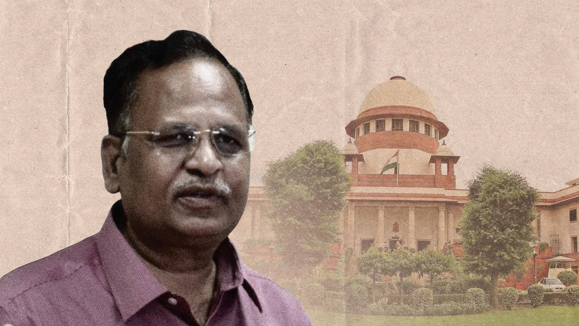 AAP's Satyendar Jain moves SC seeking bail in PMLA case
