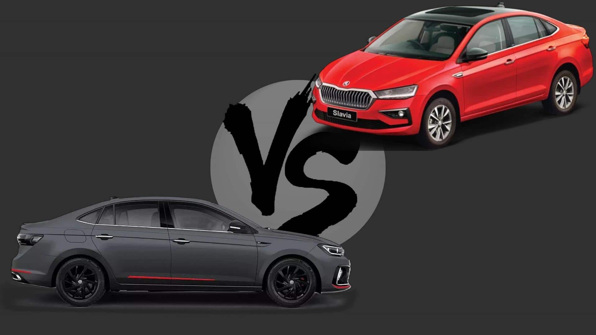 SKODA SLAVIA Style or Volkswagen Virtus Matte: Which is better