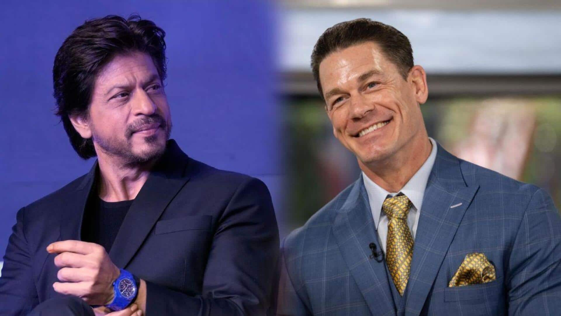 John Cena shares how SRK's TED Talk 'changed his life'