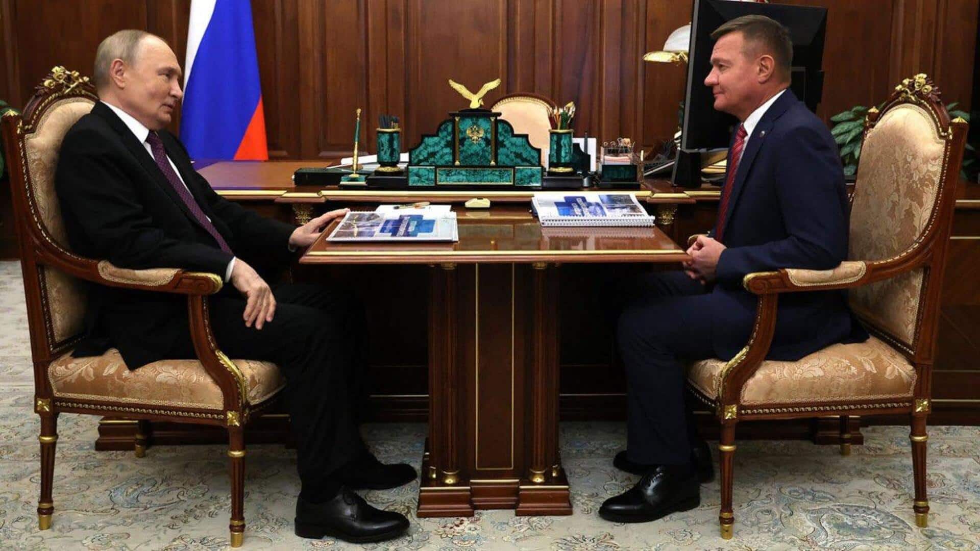 Russian minister dies by suicide hours after Putin fired him Russian minister dies by suicide hours after Putin fired him