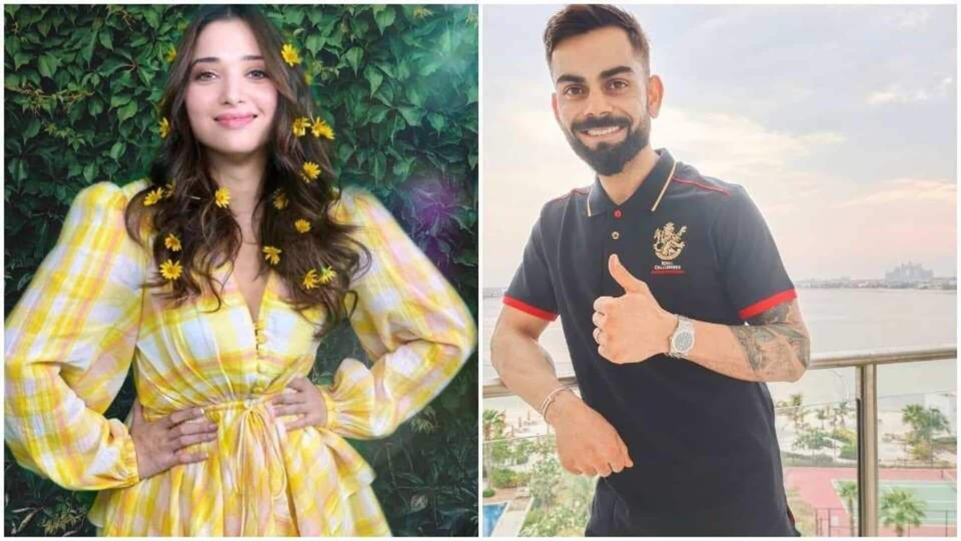 Tamannaah breaks silence on dating rumors with Kohli Tamannaah breaks silence on dating rumors with Kohli
