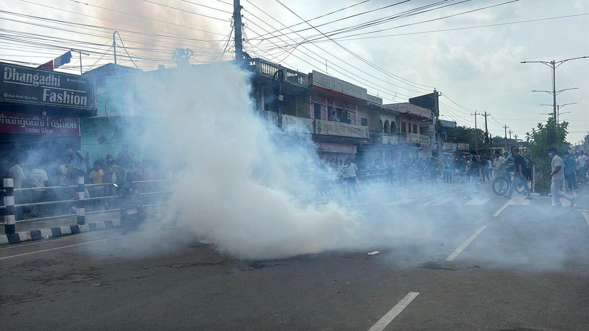 UP border towns on high alert amid deadly Nepal protests UP border towns on high alert amid deadly Nepal protests