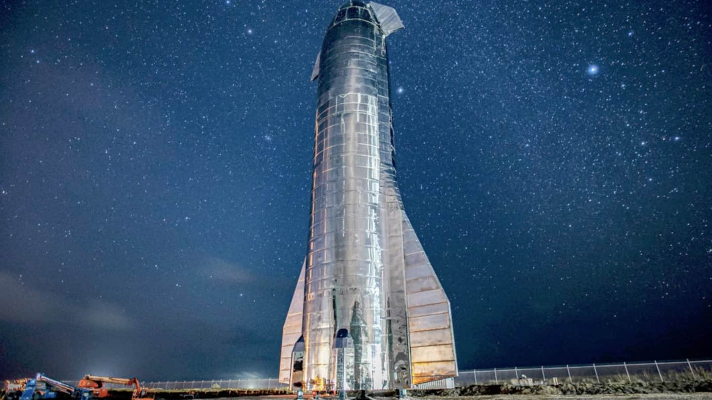 Super Heavy Booster will eventually be Starship's first stage booster Super Heavy Booster will eventually be Starship's first stage booster