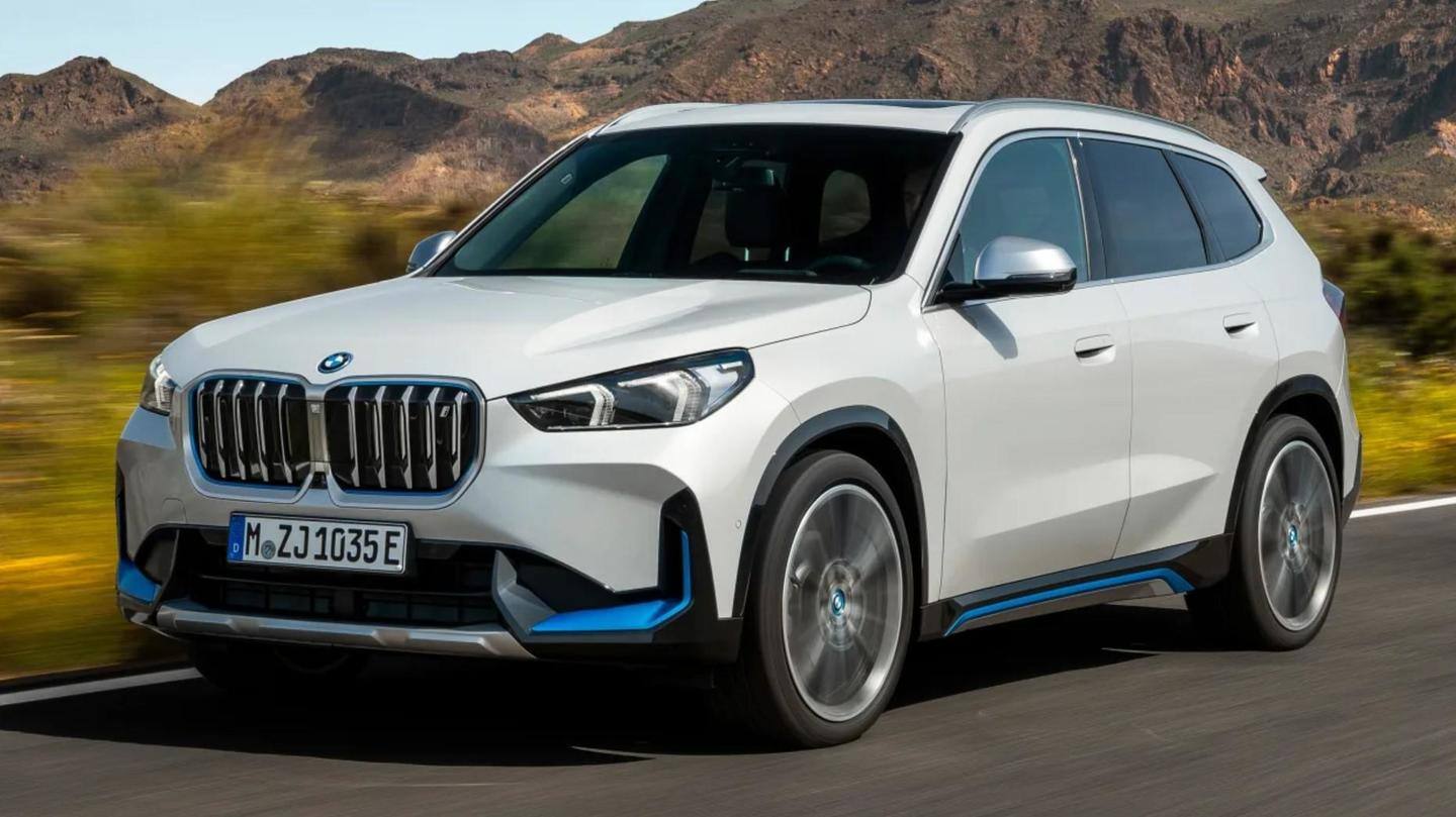 2023 BMW iX1, with 438km of range, breaks cover