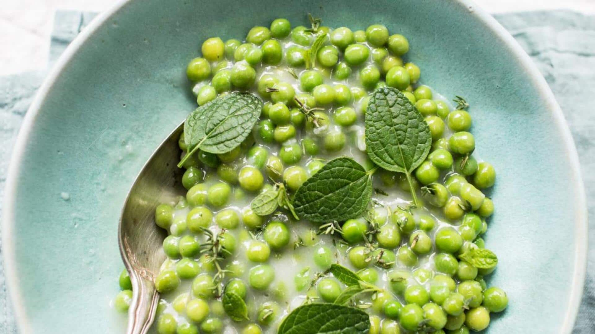 Savor these dishes made with sweet pea