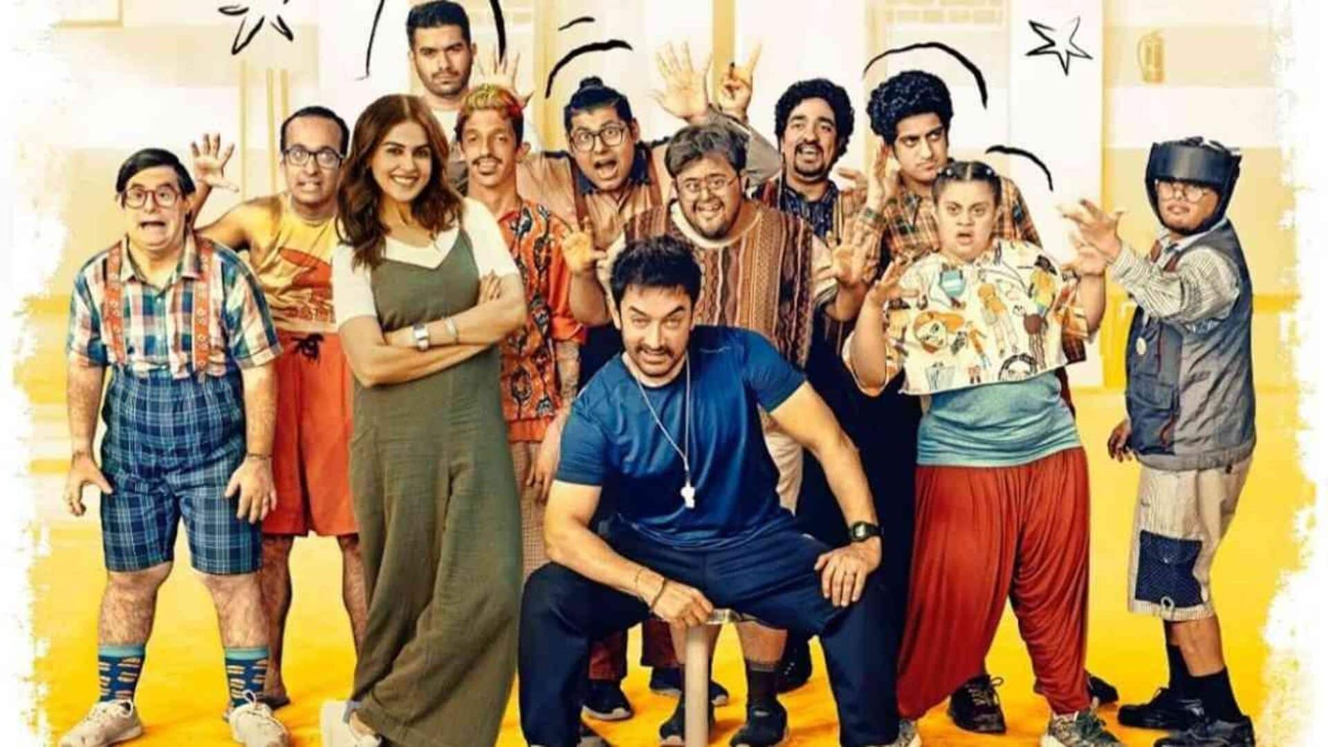 Aamir's 'Sitaare Zameen...' mints nearly ₹60cr in bumper opening weekend Aamir's 'Sitaare Zameen...' mints nearly ₹60cr in bumper opening weekend