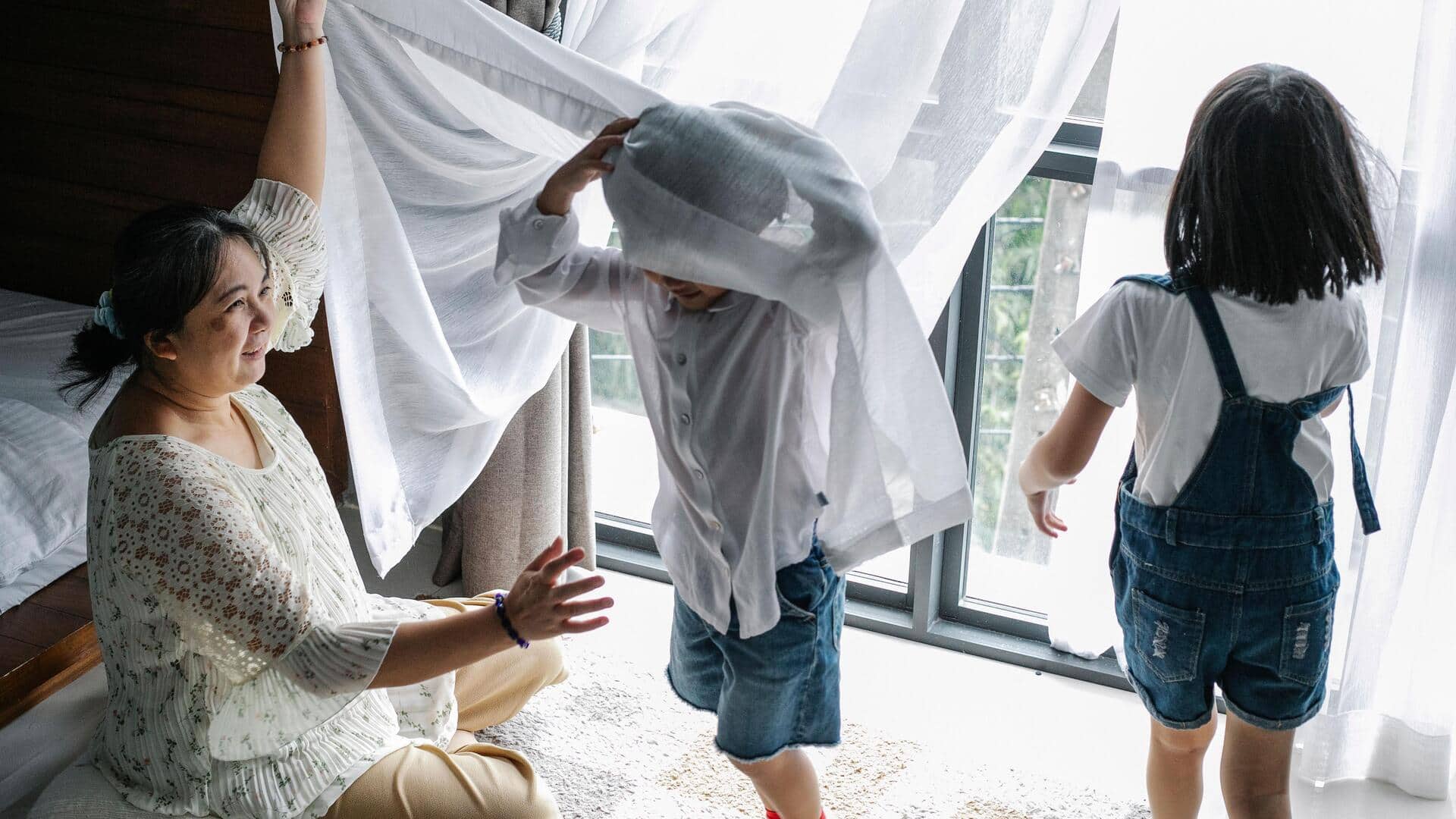 Make beautiful curtains without spending much
