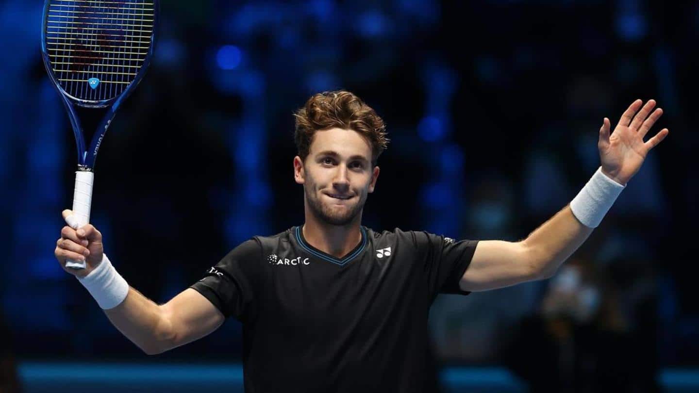 ATP Finals: Casper Ruud beats Andrey Rublev, reaches semi-finals