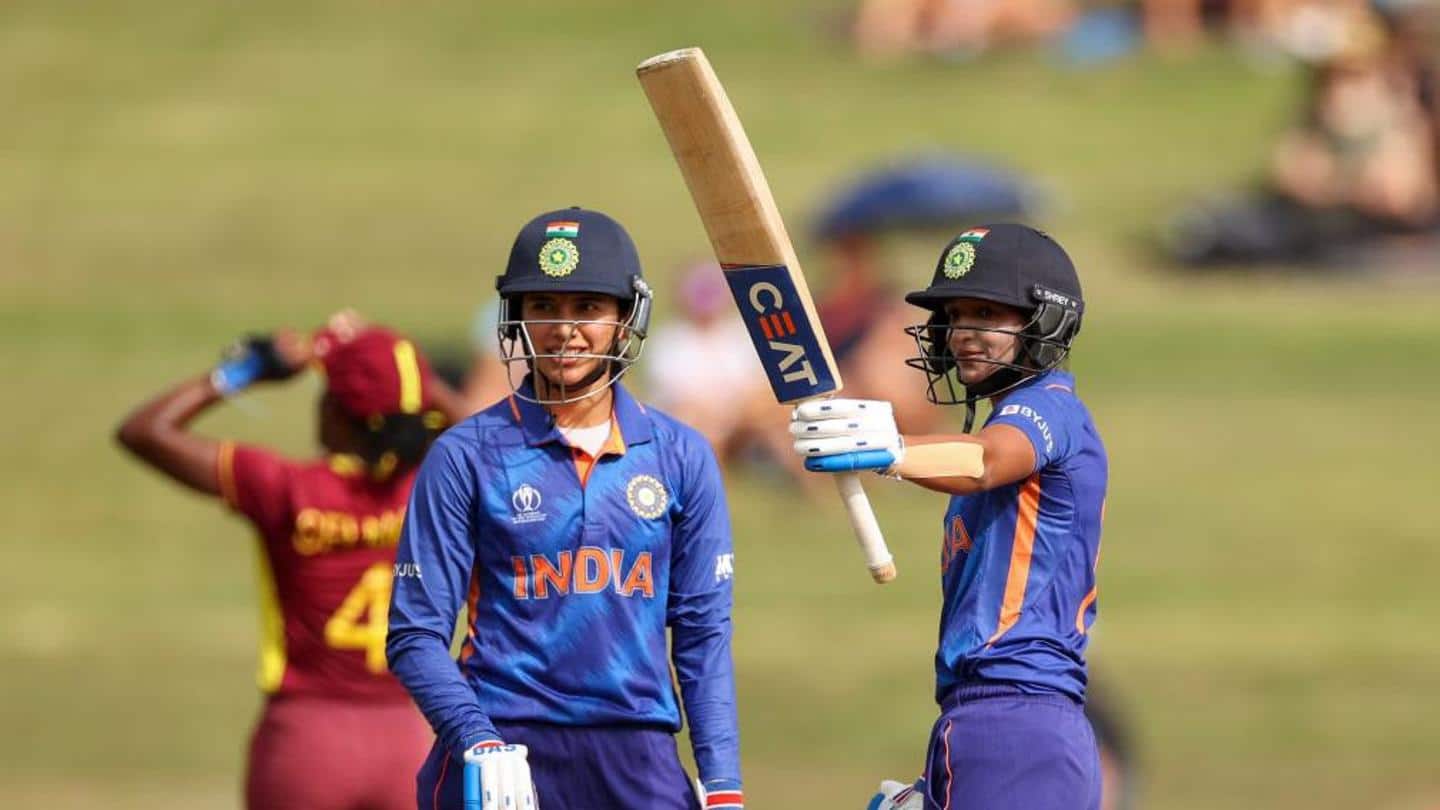 Women's World Cup, India beat West Indies: Records broken