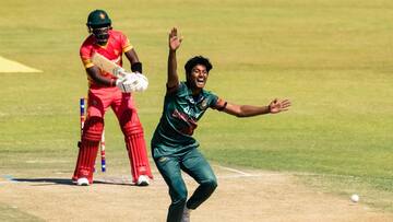 Bangladesh beat Zimbabwe in third ODI: Key stats