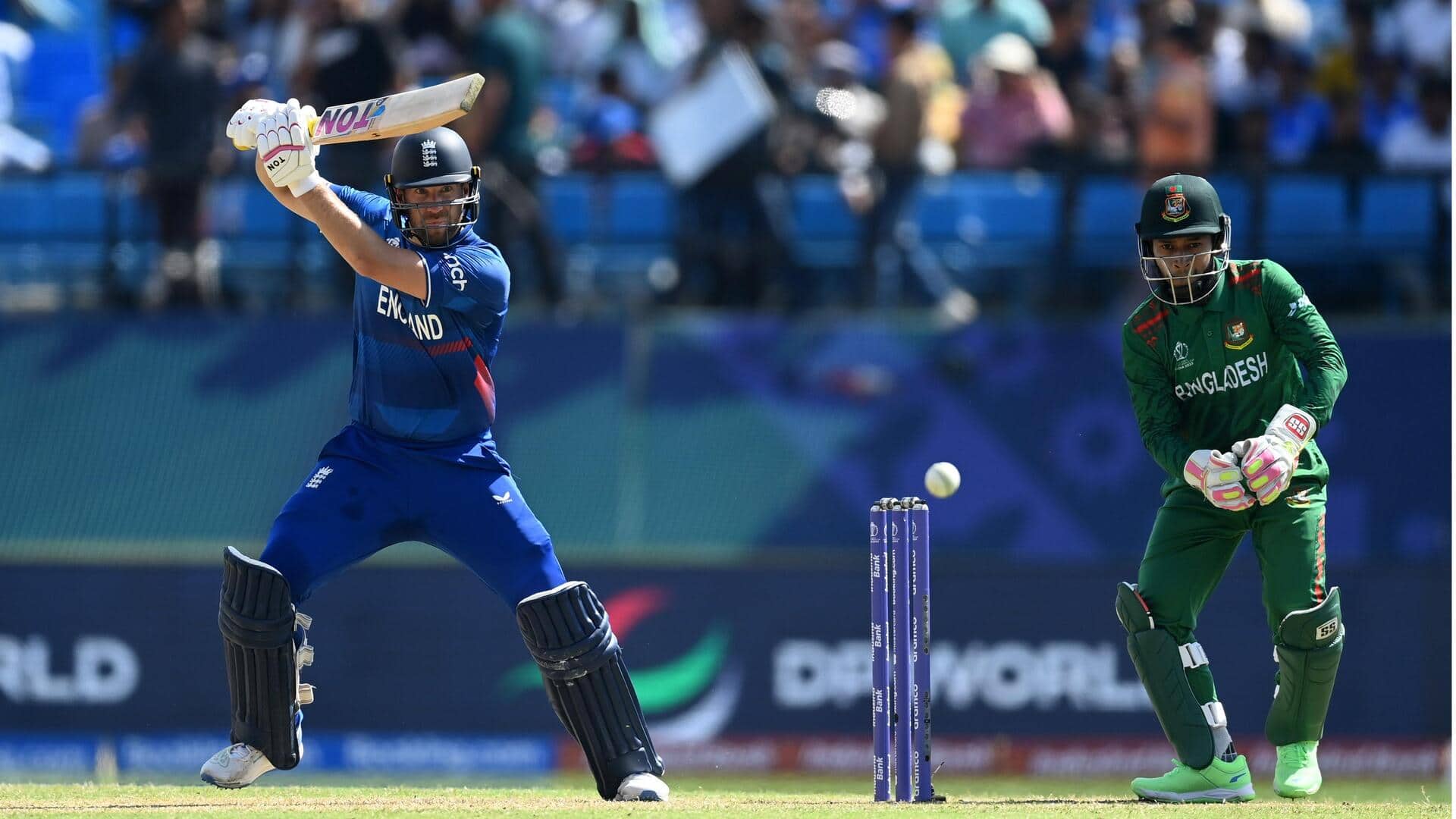 England post their third-highest total in ODI World Cups