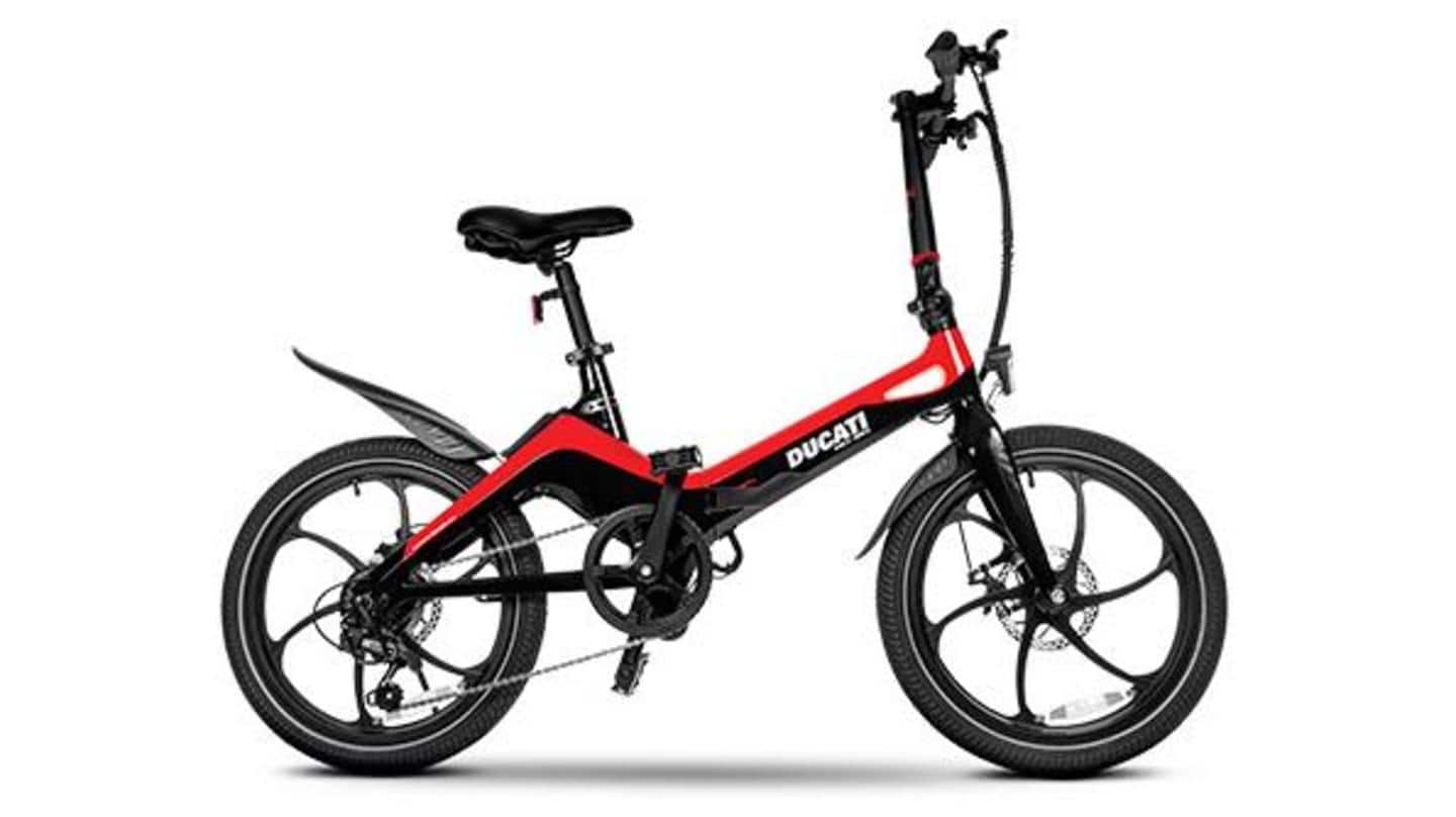 Ducati MG-20 goes official as brand's first folding electric cycle