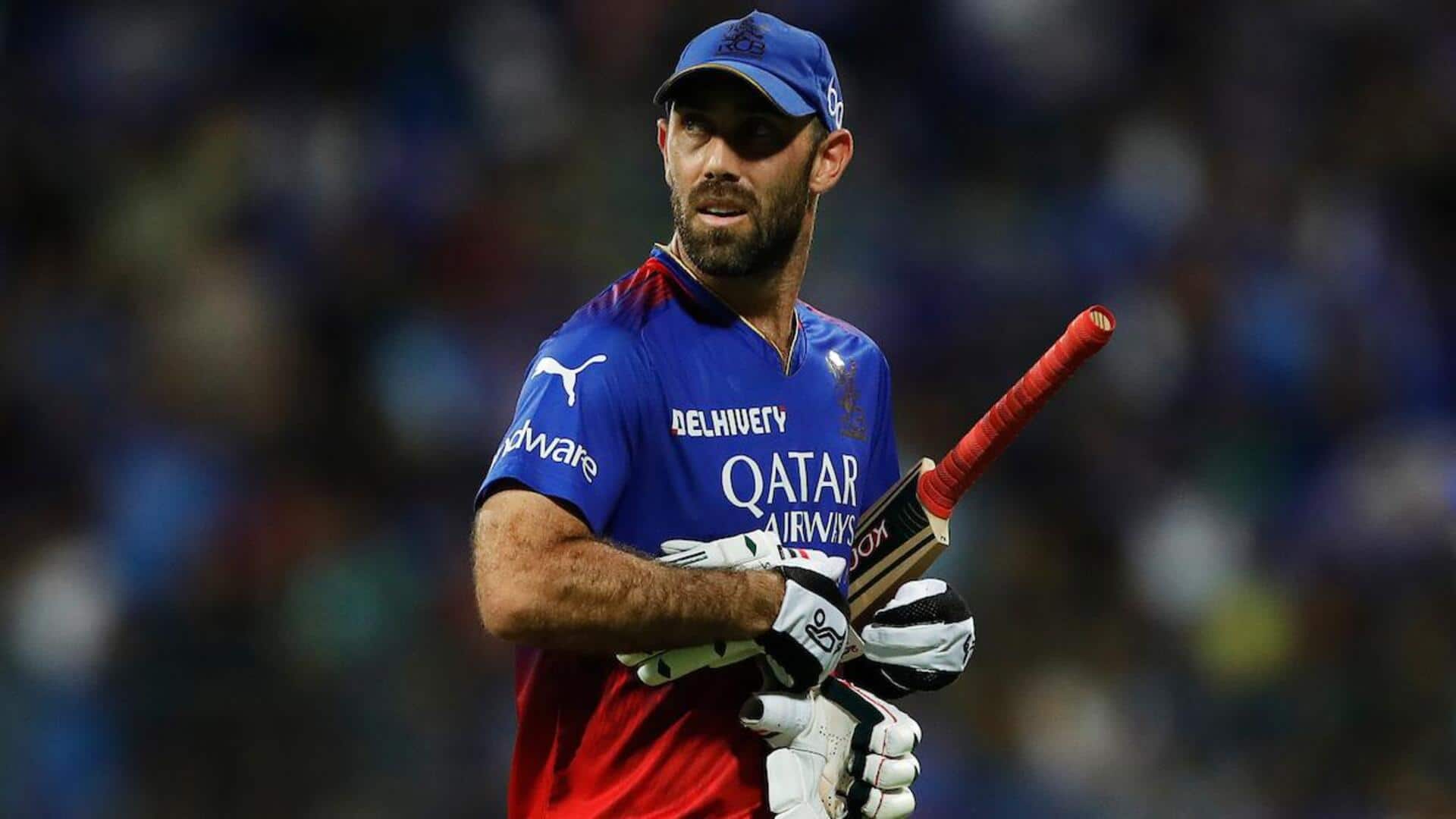 Glenn Maxwell equals this unwanted record in IPL: Details here