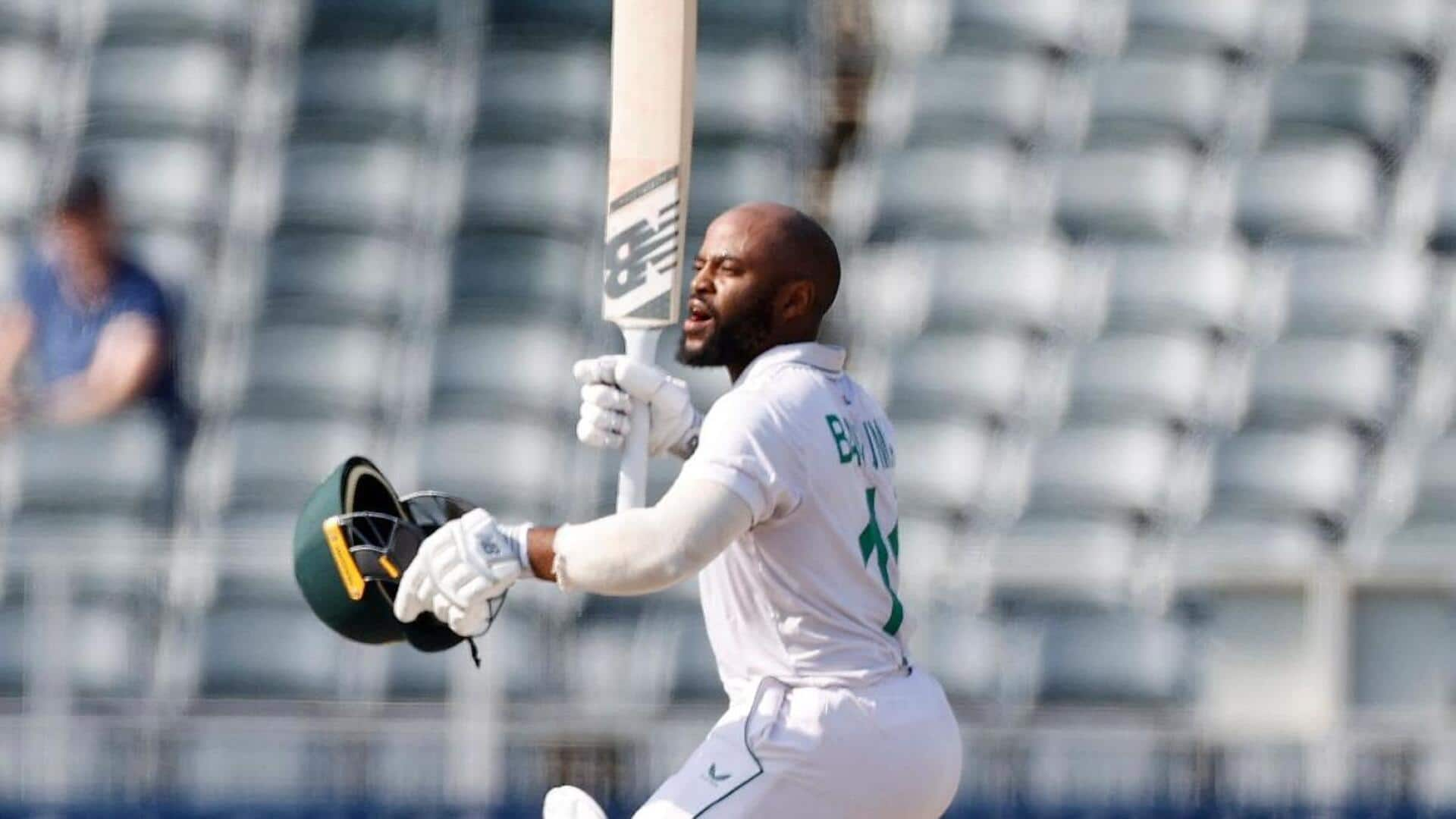 Temba Bavuma slams his 22nd Test fifty: Key stats