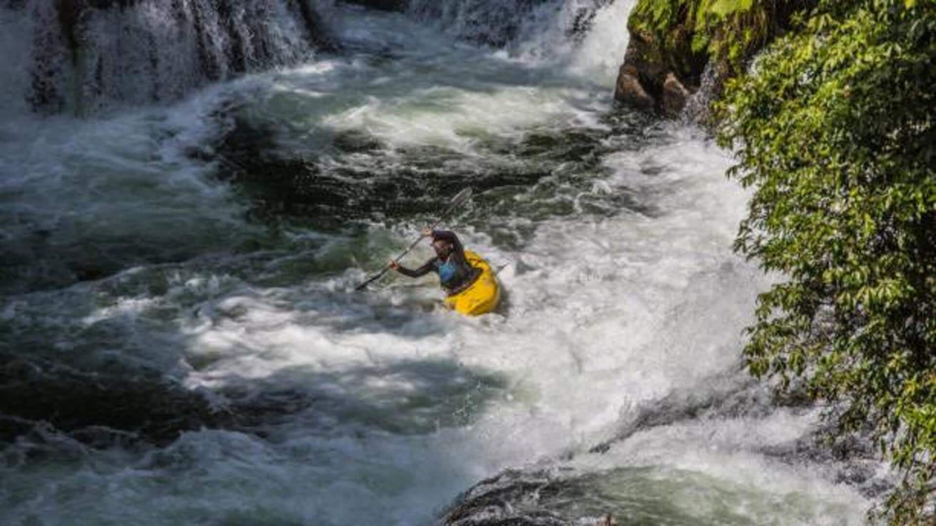 Waterfall kayaking: Explore nature's hidden waterfalls 