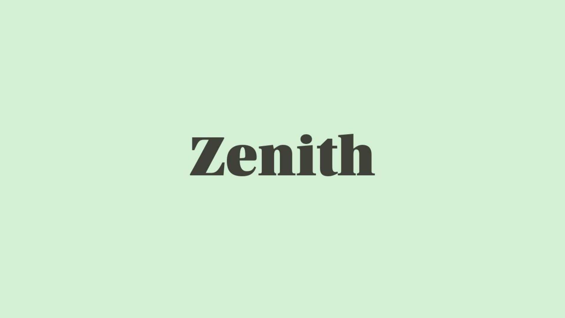Word of the Day: Zenith
