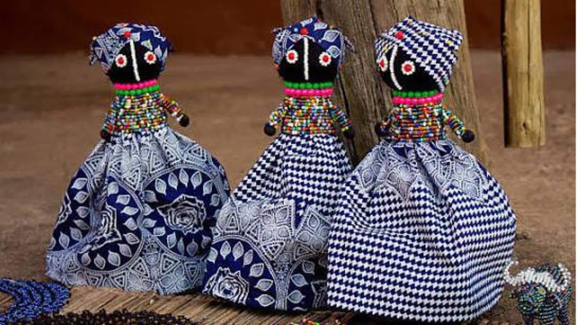 How to make decorative dolls for your home 