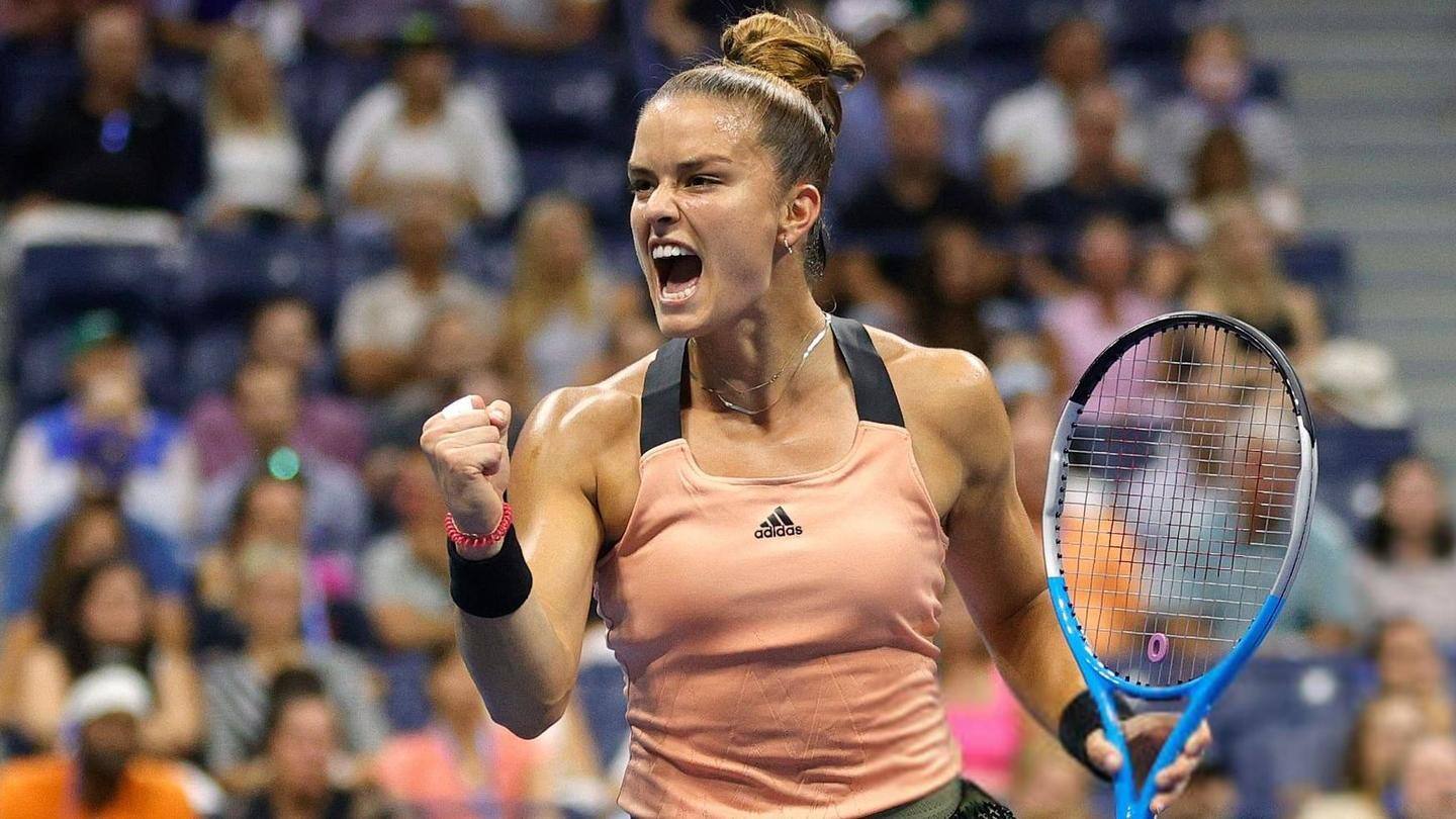 Sakkari reaches maiden US Open semis Sakkari reaches maiden US Open semis