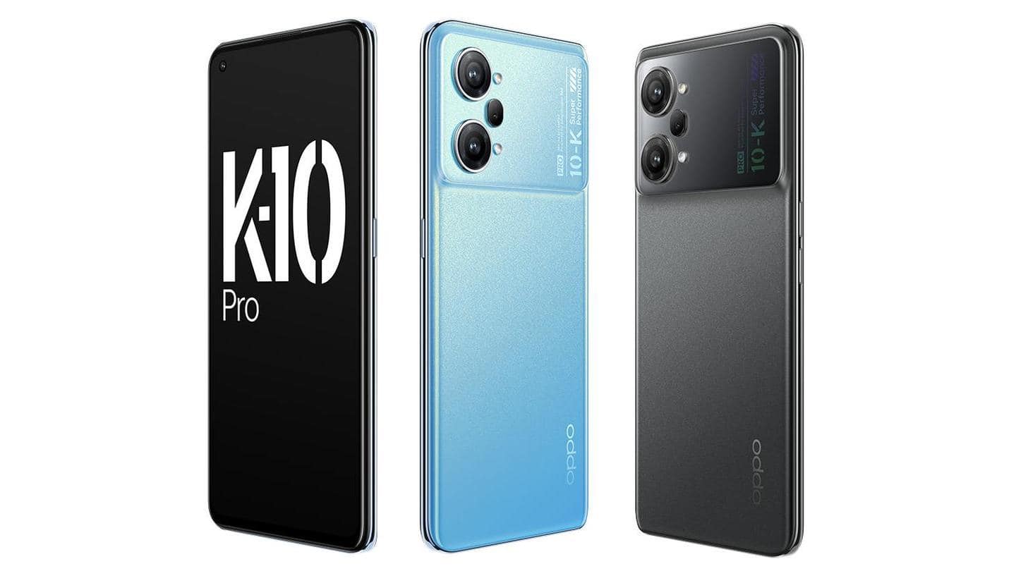 OPPO K10 and K10 Pro 5G smartphones announced: Check prices