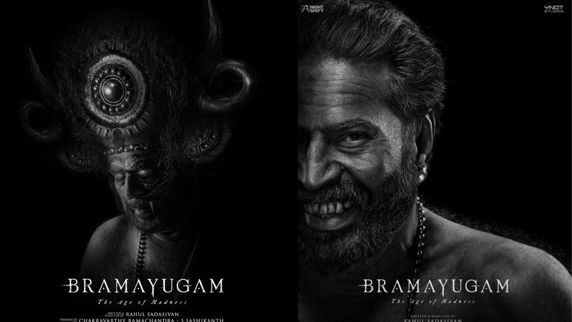 'Bramayugam': Mammootty's terrifying transformation unveiled in new poster