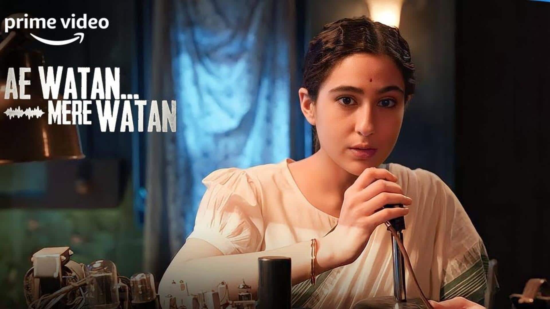 'Ae Watan Mere Watan' trailer: Sara promises gripping patriotic drama