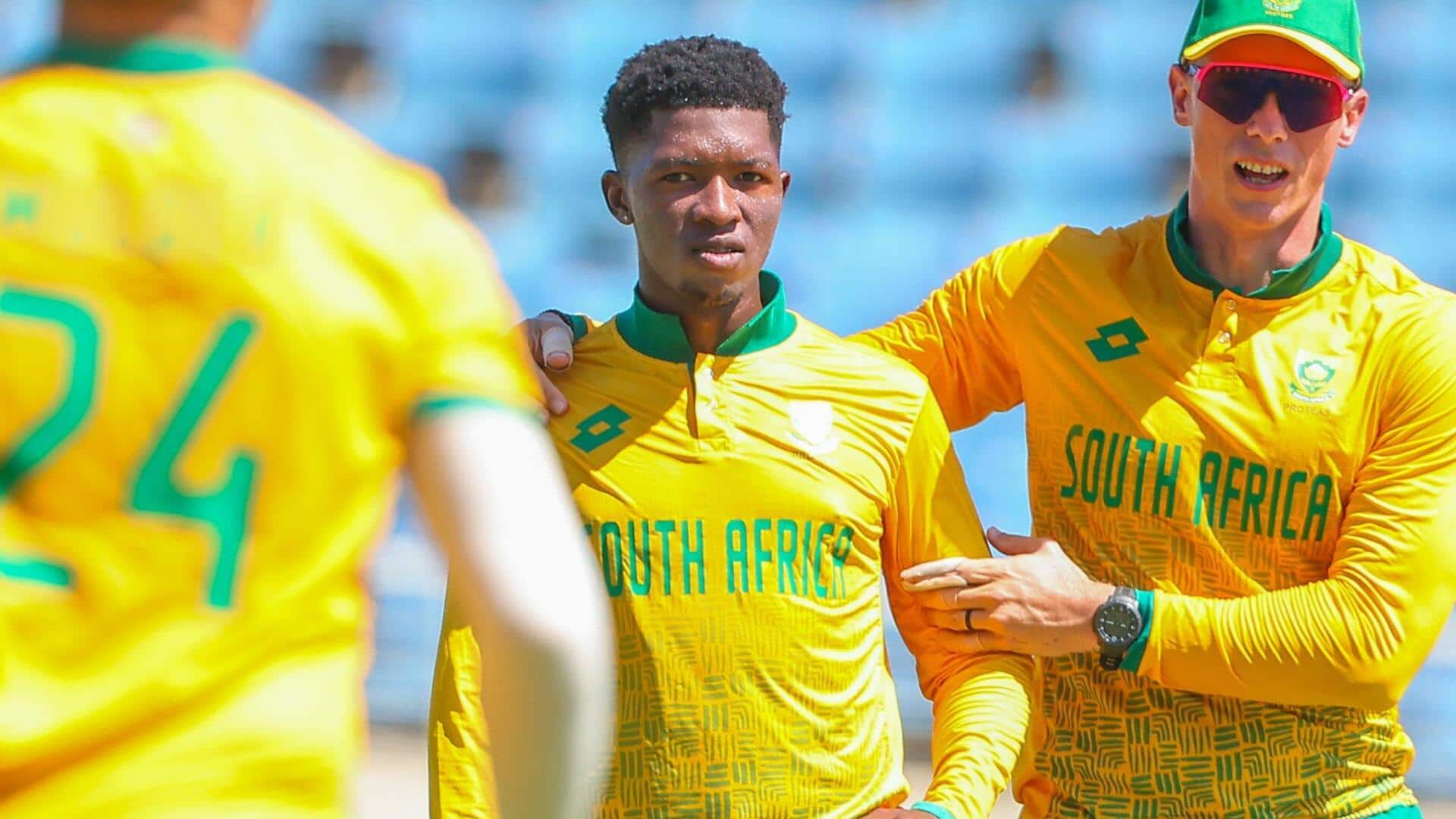 Who is South African spinner Nqabayomzi Peter? Decoding his profile