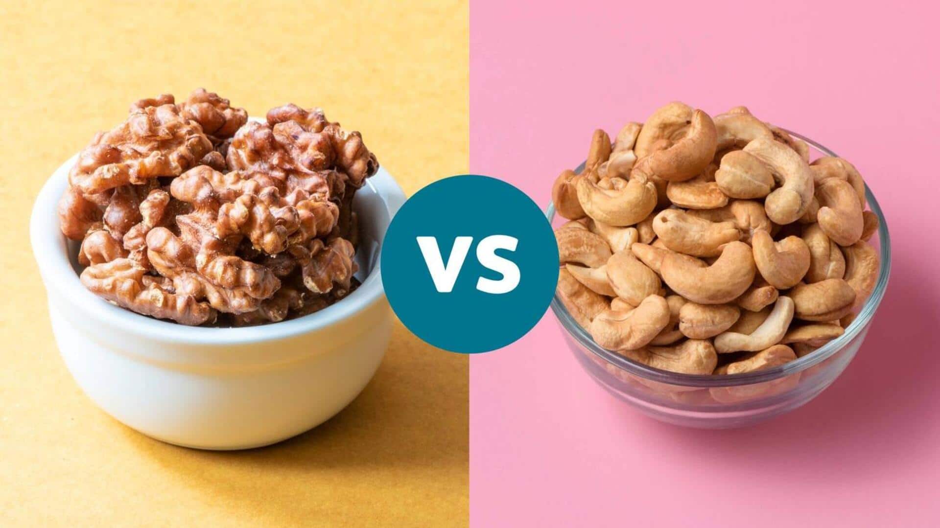 Cashew v/s walnut: Which is better for you?