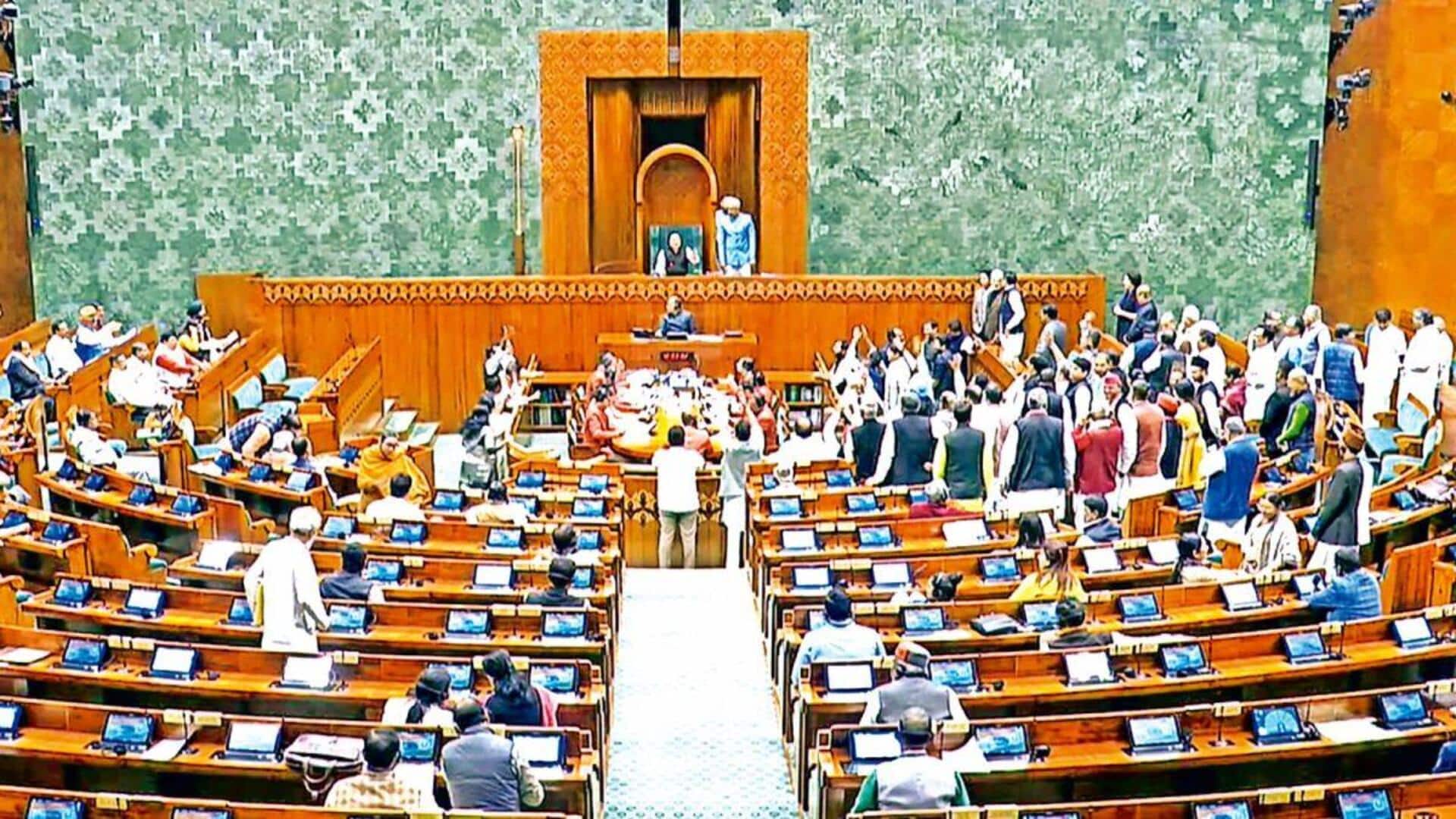 Modi's speech canceled after opposition protests lead to LS adjournment 