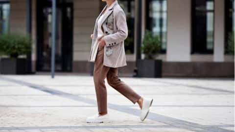 How to style ankle-length trousers during monsoon