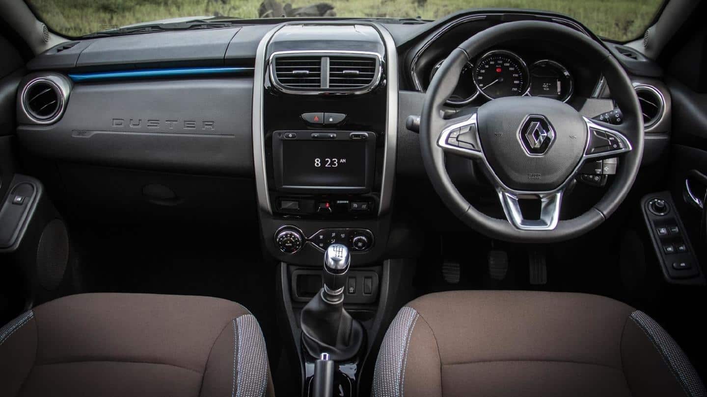 The vehicle offers five seats and a 7.0-inch infotainment system The vehicle offers five seats and a 7.0-inch infotainment system