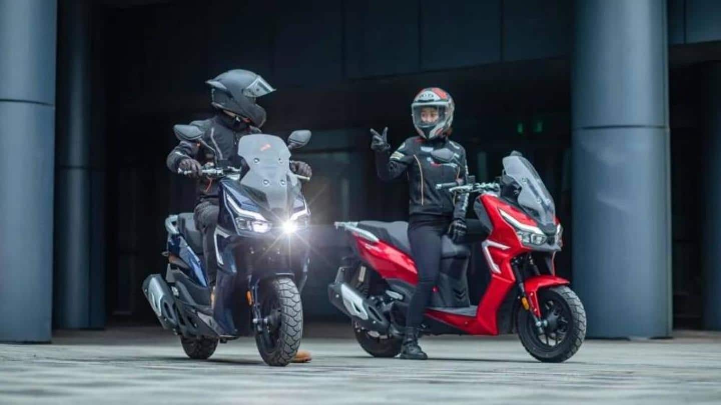 Dayang VRC 150T ADV scooter, with sporty looks, goes official