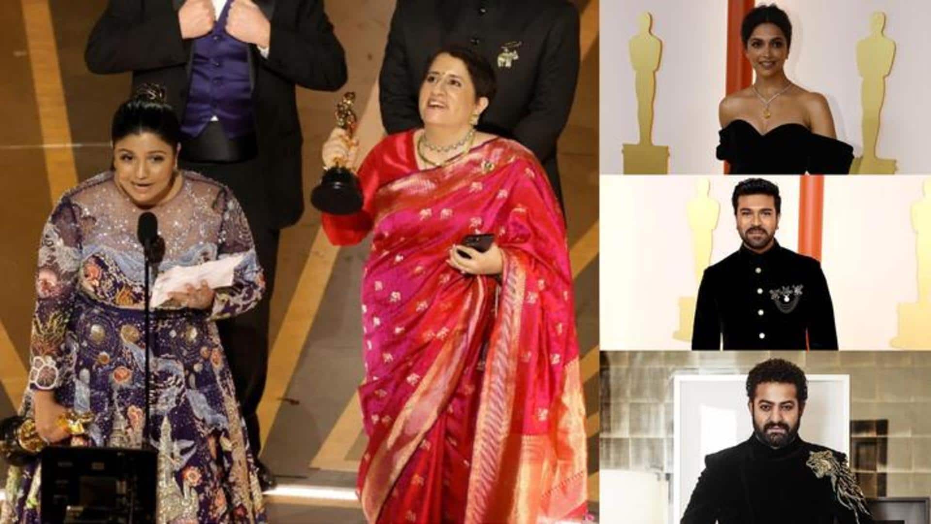 Indian celebrities rocked the Oscar red carpet: Take a look