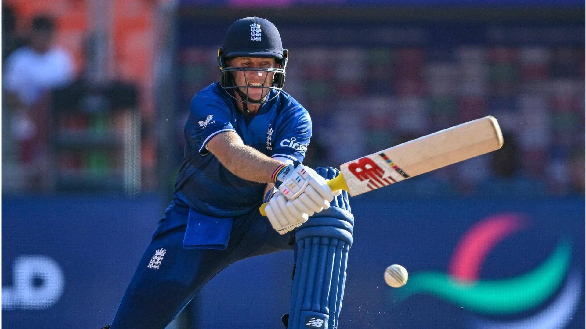 Joe Root becomes the first Englishman to 1,000 WC runs