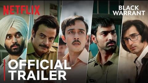 'Black Warrant' trailer: Rookie jailer Zahan faces Tihar's brutal reality