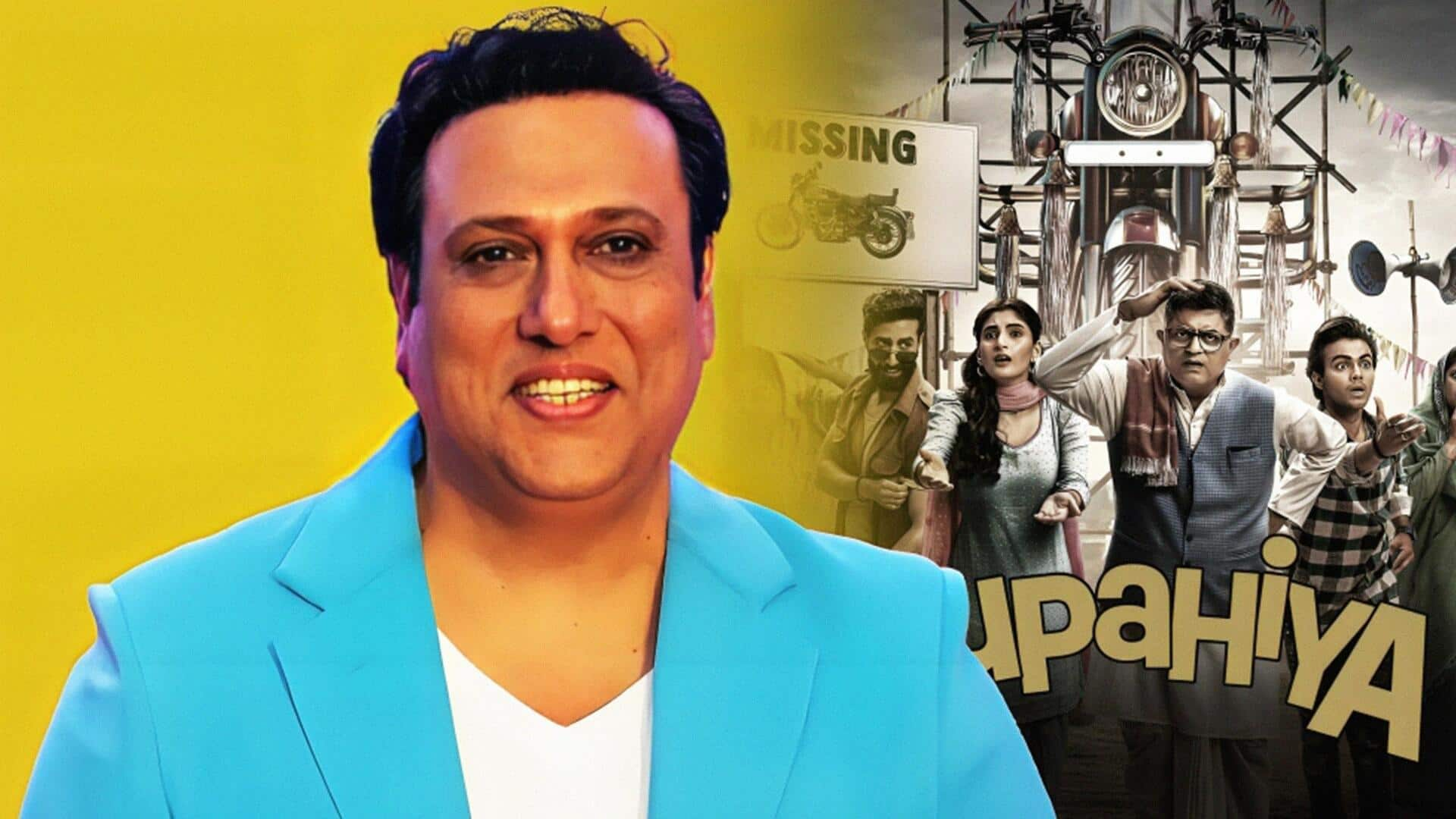 'Dupahiya' director reveals how Govinda inspired Prime Video series