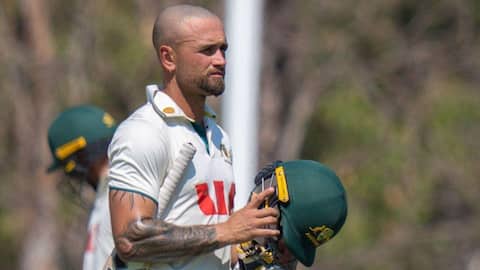 The Ashes: Australia's Jake Weatherald hammers his maiden Test fifty