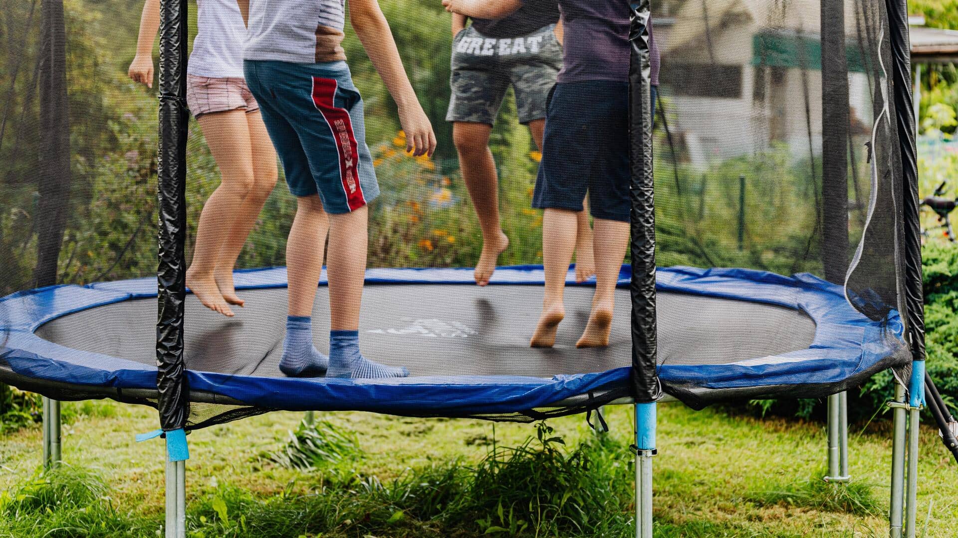 Want a fun cardio workout? Try outdoor trampolining