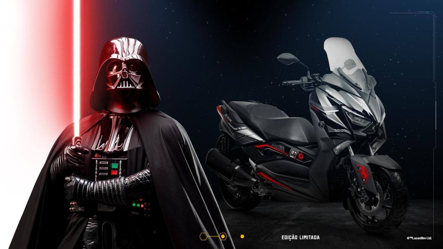Yamaha XMax Darth Vader arrives in Brazil: Check features