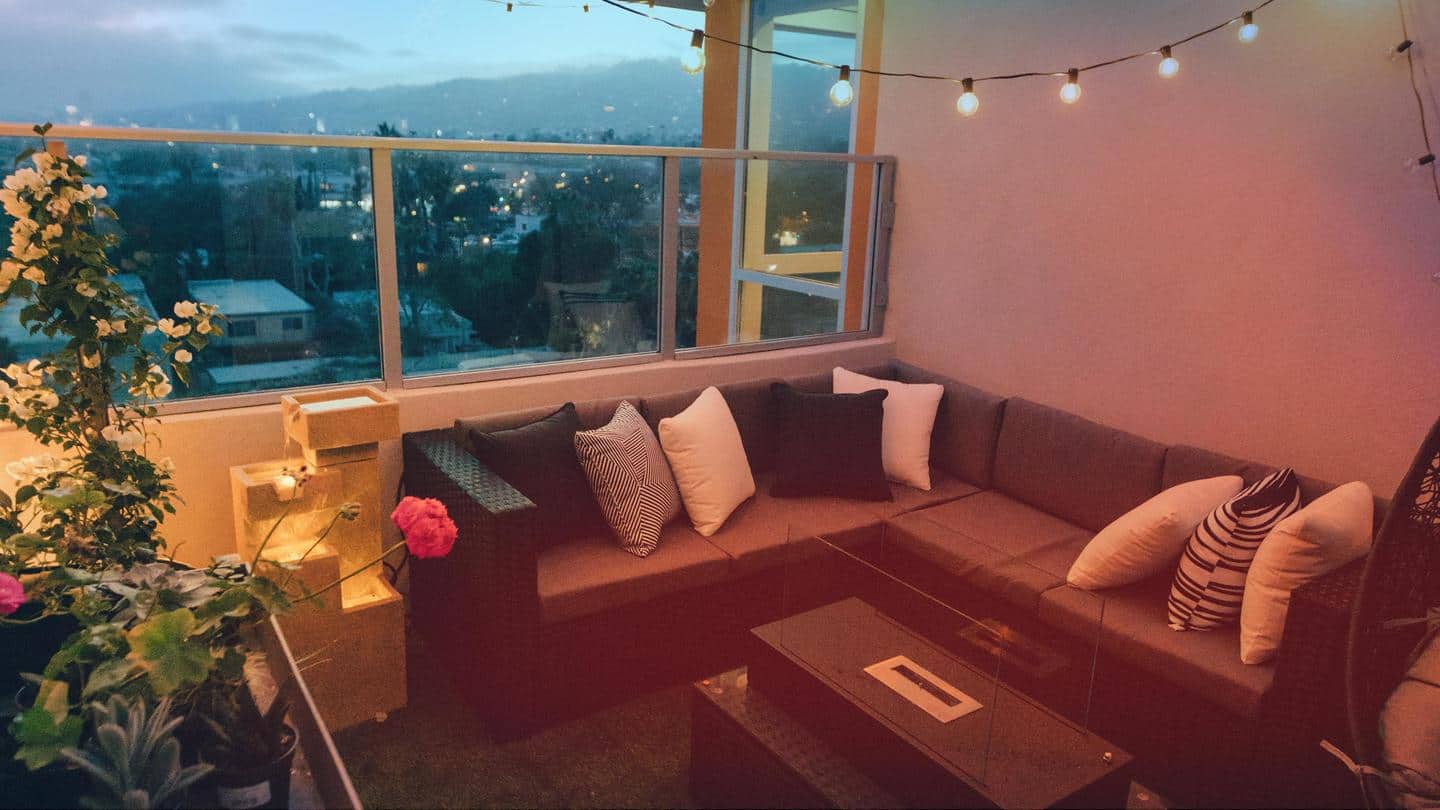 Décor tips to get your balcony monsoon-ready