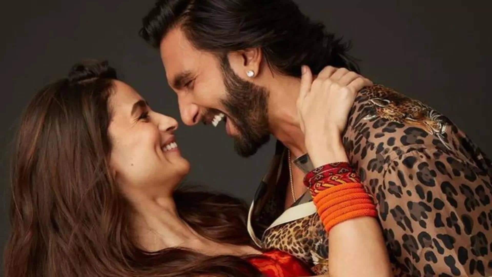 Ranveer, Alia shake leg on 'What Jhumka?'; KJo makes cameo