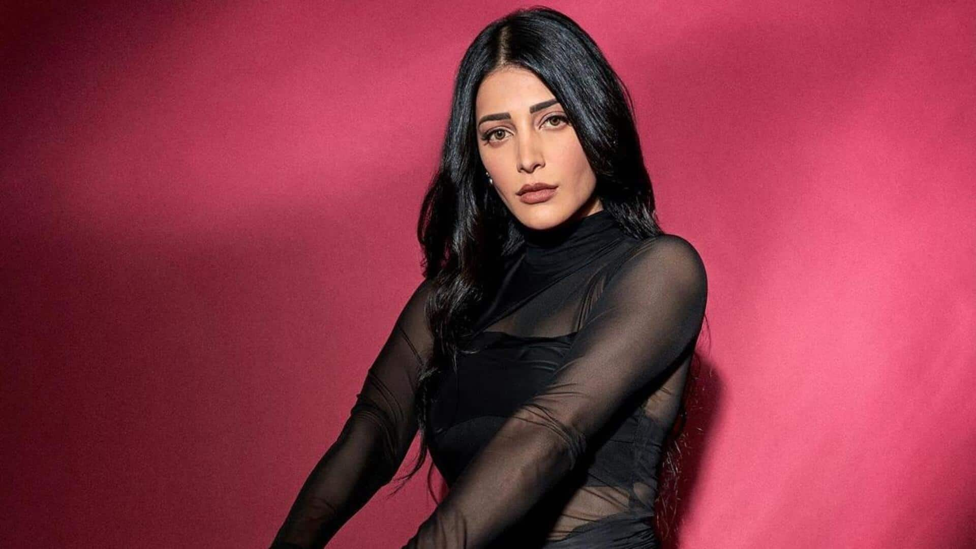 Shruti Haasan backs out of 'Dacoit,' 'Chennai Story': Here's why