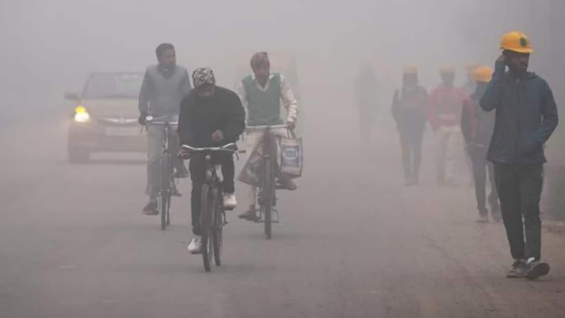 Delhi placed under orange alert for dense fog