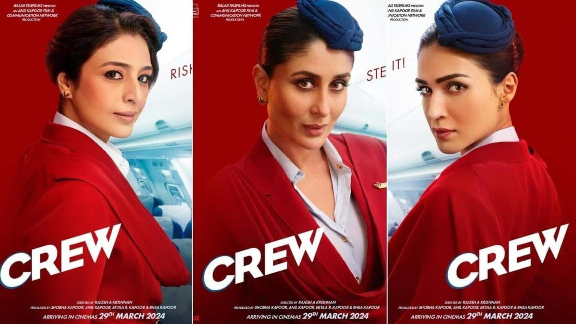 Box office: Tabu-Kareena-Kriti's 'Crew' nears ₹50cr milestone
