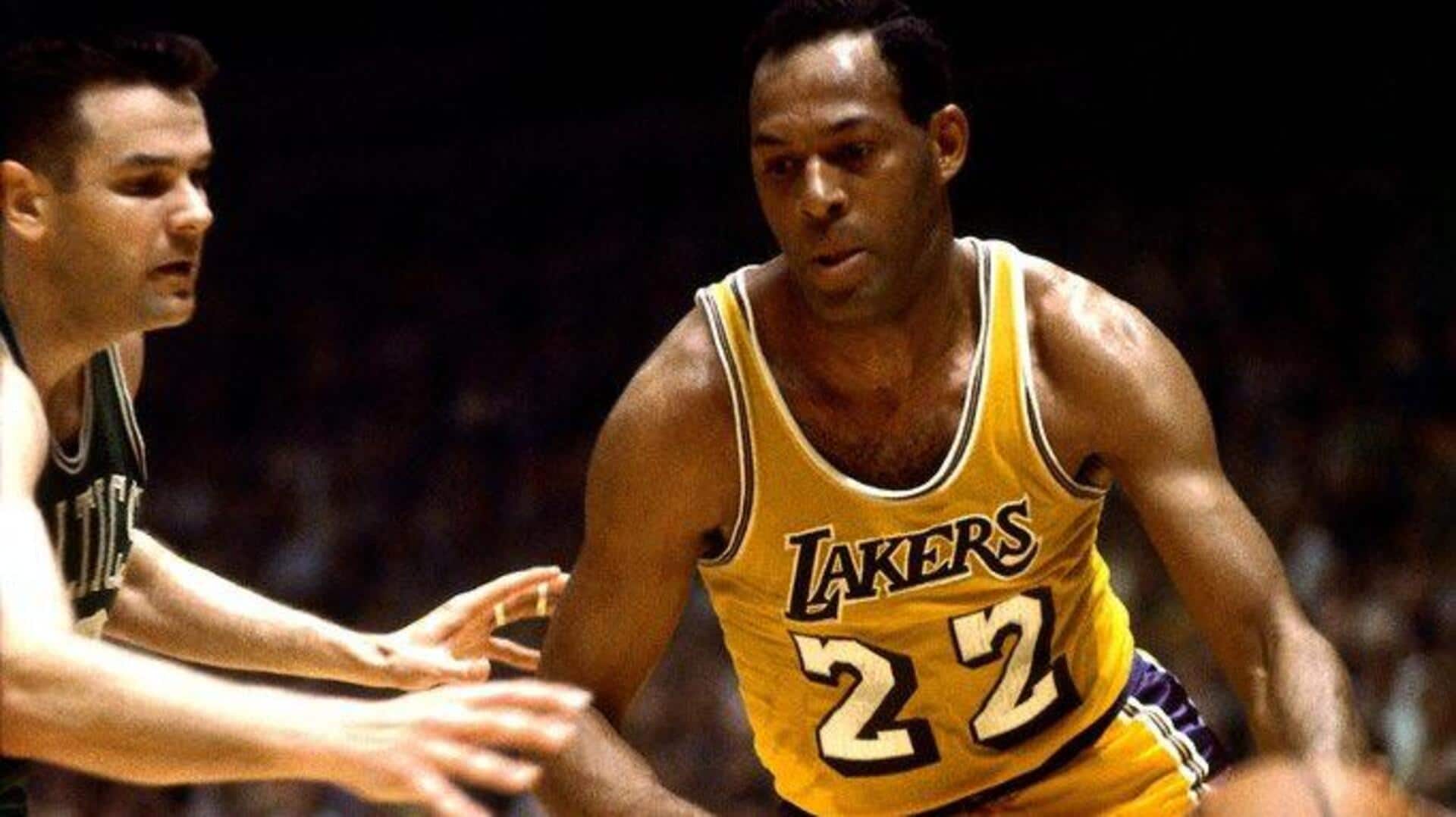 #ThisDayThatYear: Minneapolis Lakers' Elgin Baylor scores record 64 points