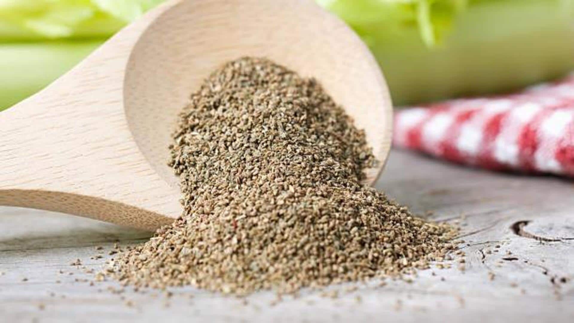 How to use celery seeds in cooking