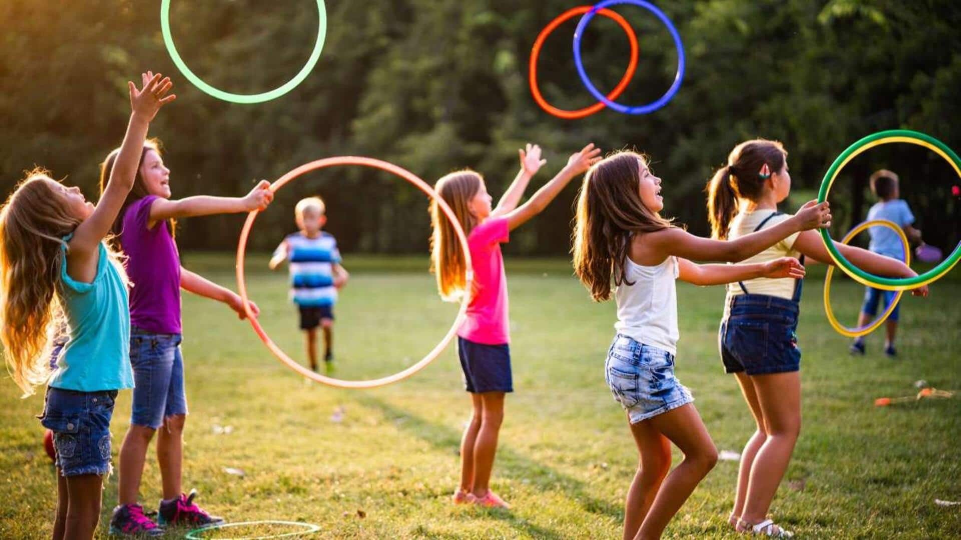 5 outdoor activities that improve children's communication