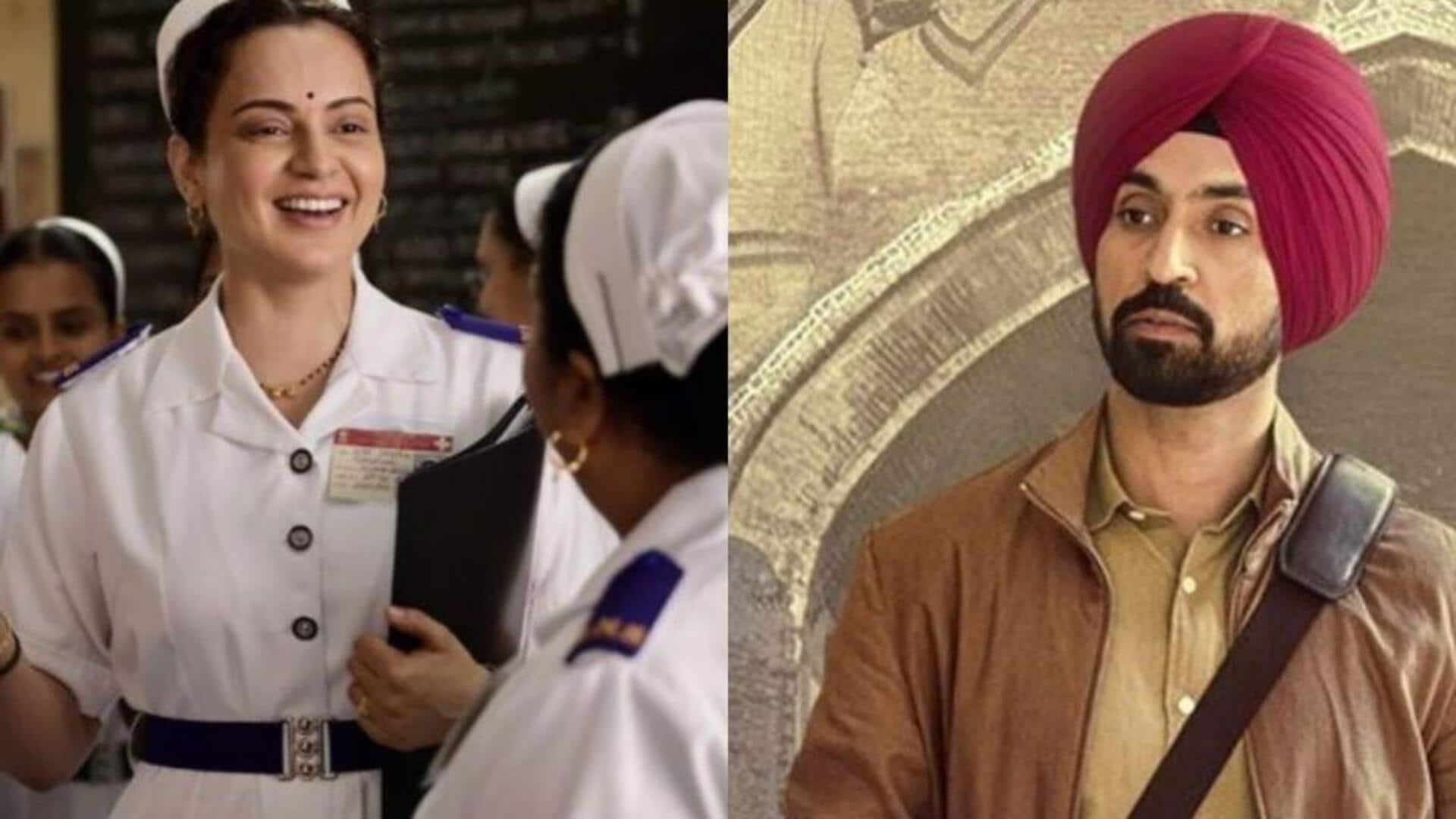It's Diljit Dosanjh v/s Kangana Ranaut on June 12