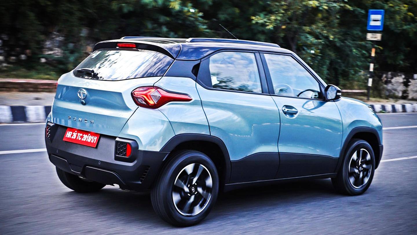 The car has an attractive design with good road presence The car has an attractive design with good road presence