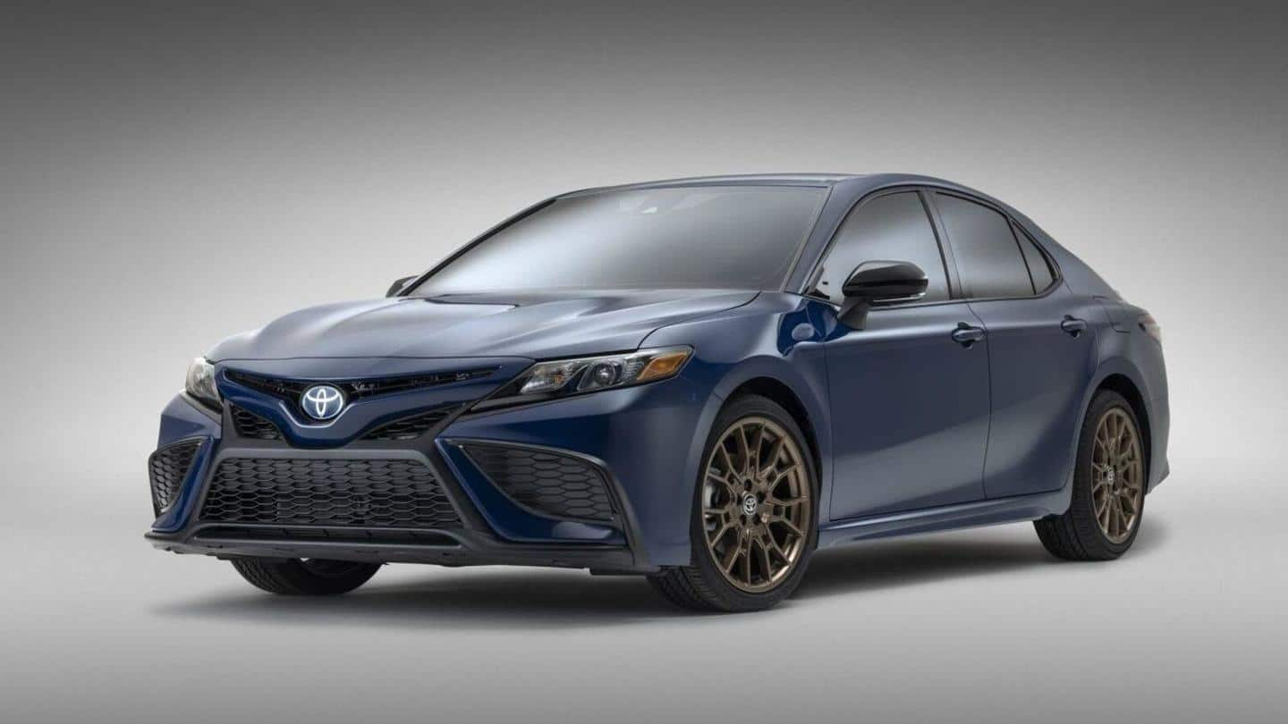 Toyota Camry Nightshade Special Edition arrives with sporty looks